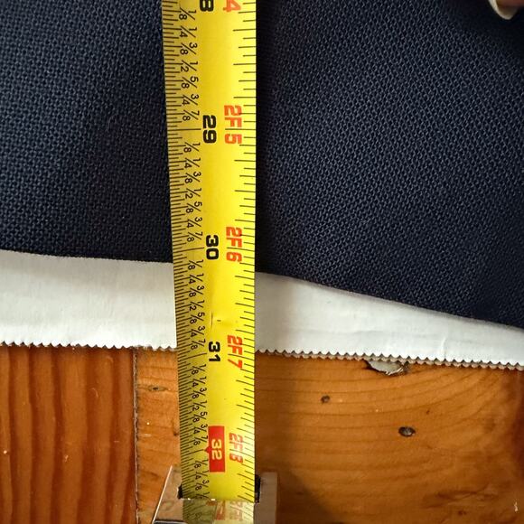 Vtg Alexander Lloyd Boston Navy Blazer Mens 44L Hopsack USA Gold Buttons Preppy - Picture 9 of 10